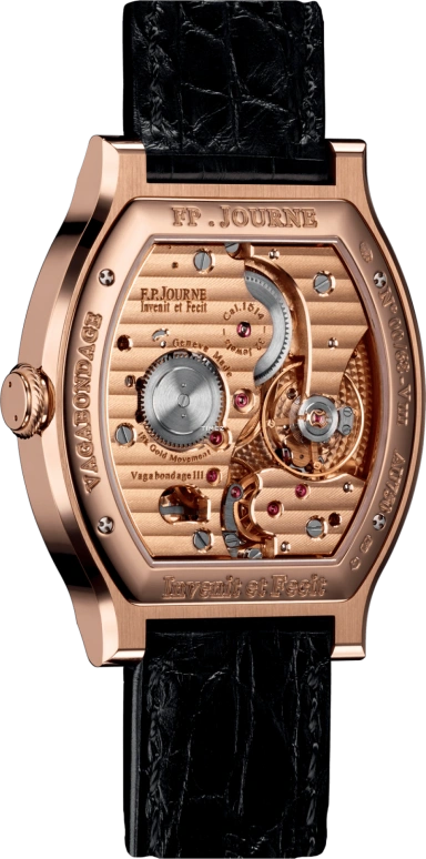 FP Journe,LIMITED 45.20x37.50mm,45.20x37.50mm,Rose Gold,Rose Gold,Silver,Multi-Color,Handwound,Power Reserve Indicator,Sapphire,Crystal Glass,1514 Actu Limite V3 OR G