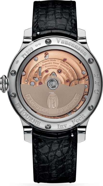 F.P.Journe,CLASSIQUE 42毫米,42毫米,灰色,自动上弦,圆形,马克·扎克伯格,第二盖茨,1300,1300.3 FFC PT CUIR