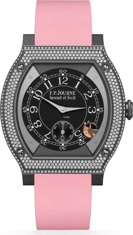 F.P.Journe,ÉLÉGANTE 48x40毫米,48x40毫米,钛,黑色,处理器,蓝宝石,水晶玻璃,酒桶形,1210 ELH Titalyt Cadran CTC FB 2023