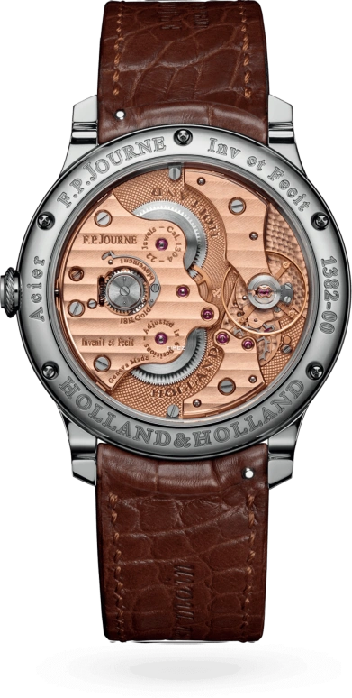 F.P.Journe,LIMITED 39毫米,39毫米,精钢,棕色,手动上弦,蓝宝石,水晶玻璃,圆形,1304 Limited Series Slide 1