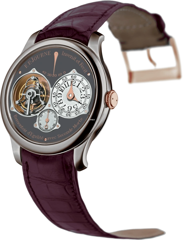 F.P.Journe,TOKYO BOUTIQUE ANNIVERSAIRE 40毫米,40毫米,钛,灰色,银色,手动上弦,动力储存指示,陀飞轮,1403 Retro Anni TN 2