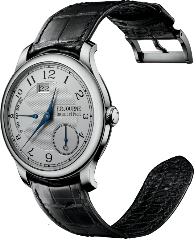 F.P.Journe,OCTA 38毫米,38毫米,铂金,灰色,自动上弦,动力储存指示,大日历,1300,1300.3 AutoReserve PlCuir G
