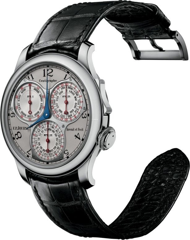 F.P.Journe,Souveraine 40毫米,40毫米,铂金,灰色,手动上弦,计时,蓝宝石,水晶玻璃,1506 Centigraphe Platine G