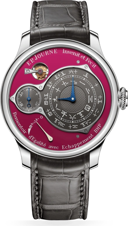 F.P.Journe FONDATION PRINCE ALBERT II 1510 CO PT Cuir Gris FB P Albert II Principale Face