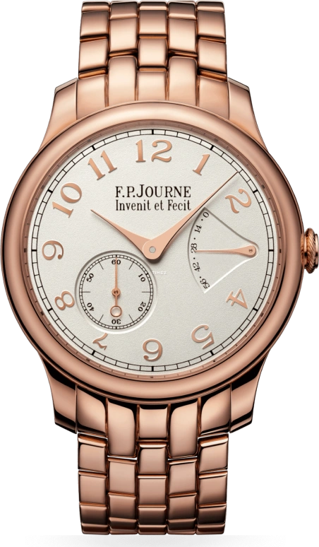 F.P.Journe,CLASSIQUE 40毫米,40毫米,玫瑰金,米色,手动上弦,动力储存指示,蓝宝石,水晶玻璃,1304 Co Souveraine ChiffreGris R R