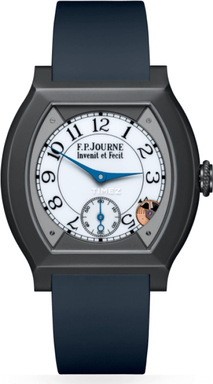 FP Journe,ELEGANTE 40x35mm,40x35mm,Titanium,White,Quartz,Tonneau,1210 EL Titalyt CTC Blanc FB