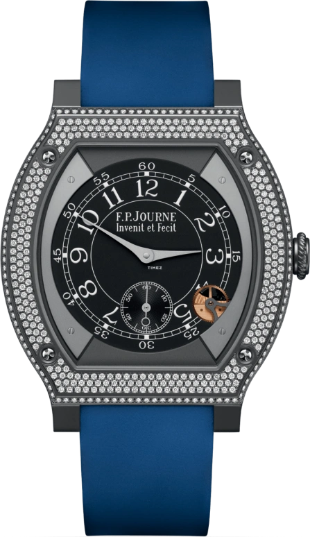 F.P.Journe,ÉLÉGANTE 48x40毫米,48x40毫米,钛,黑色,处理器,蓝宝石,水晶玻璃,酒桶形,1210 ELH Titalyt Cadran CTC FB 2023