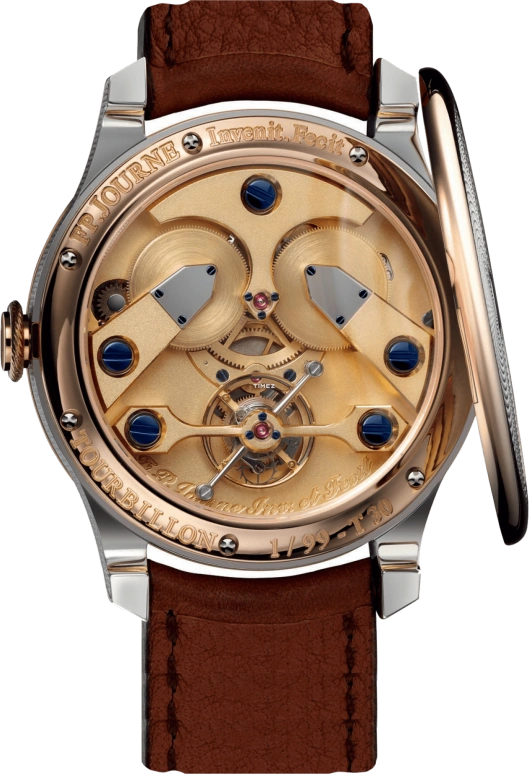 F.P.Journe,LIMITED 40毫米,40毫米,玫瑰金,白色,手动上弦,蓝宝石,水晶玻璃,圆形,1412 Retro Limite 30ans G