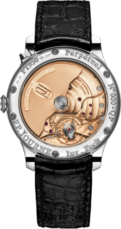 F.P.Journe,CLASSIQUE 40毫米,40毫米,铂金,银色,灰色,自动上弦,万年历,闰年历,月历,星期历,圆形,银色,1300,1300.3 Coll OctaPerpe CUIR G