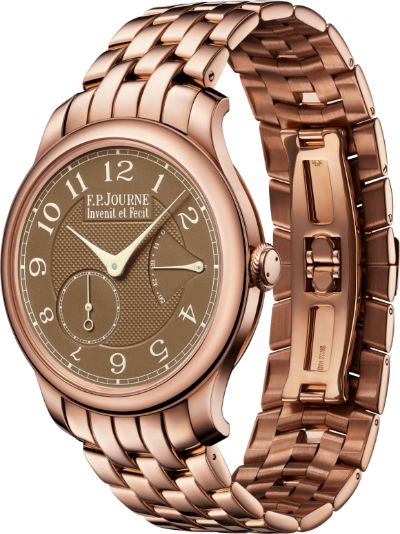 F.P.Journe,CLASSIQUE 40毫米,40毫米,玫瑰金,棕色,手动上弦,动力储存指示,蓝宝石,水晶玻璃,1304 CSH HD Face OR