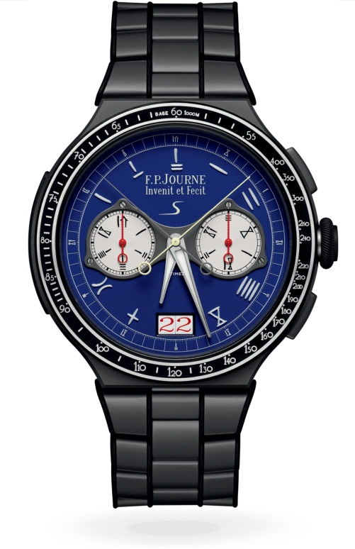 F.P.Journe FONDATION PRINCE ALBERT II 1518 CMS TIT Cadran Bleu Principale Face