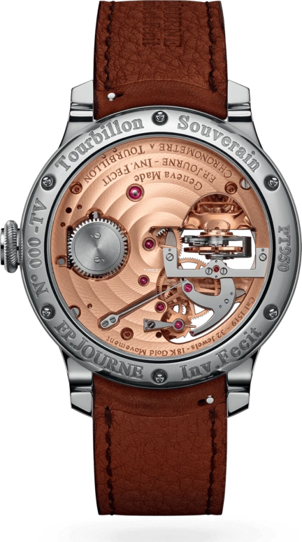 F.P.Journe,BLACK LABEL 42毫米,42毫米,铂金,黑色,手动上弦,动力储存指示,陀飞轮,1519 Gabarit RS HD 2
