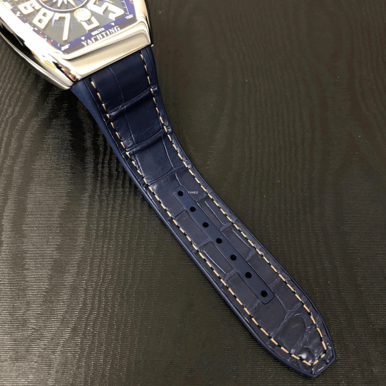 Franck Muller,VANGUARD 45mm,45mm,Stainless Steel,Blue,Automatic,Day,Sapphire,Crystal Glass,V 45 SC DT YACHTING