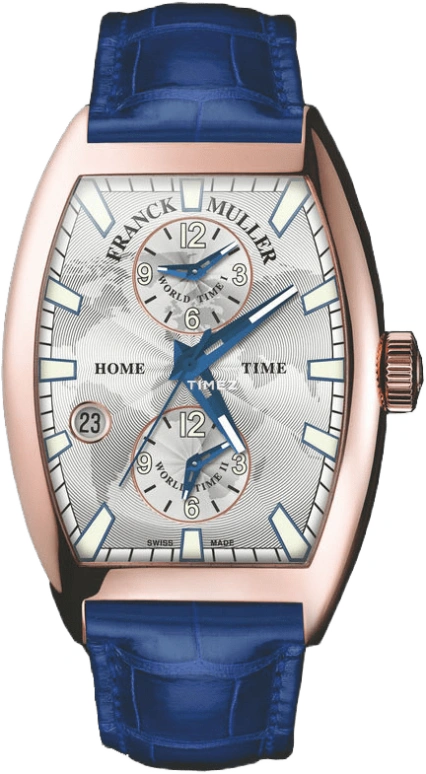 Franck Muller,Other 43.30x60.50mm,43.30x60.50mm,Rose Gold,Automatic,42hours,In-house Caliber,8880 MB SC DT IND MAP 5N