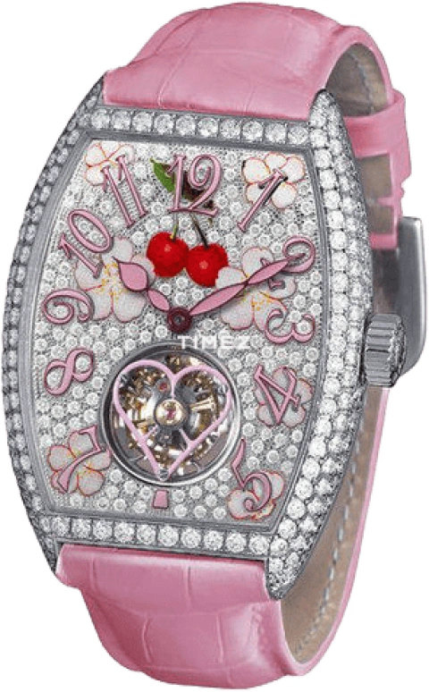 Franck Muller,CINTRÉE CURVEX 30.30x42.25mm,30.30x42.25mm,White Gold,White,Handwound,60hours,In-house Caliber,3080 T D CD