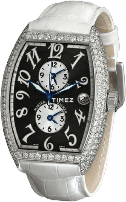 Franck Muller,CINTRÉE CURVEX 35.90x50.30mm,35.90x50.30mm,Rose Gold,White,Automatic,42hours,In-house Caliber,7880 MB SC DT