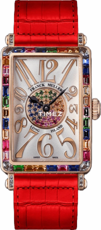 Franck Muller,Other 22.90x40.10mm,22.90x40.10mm,Rose Gold,White,Sapphire,Crystal Glass,Rose,Setting,Diamonds,902 QZ REL CD 1P 4SAIS BAG