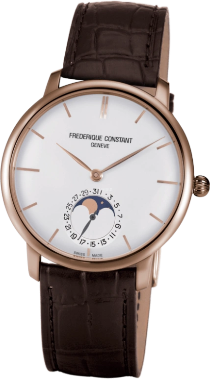 Frederique Constant,Manufacture 42mm,42mm,Rose Gold,Silver,Automatic,Moonphase,Date,FC,FC-705V4S9