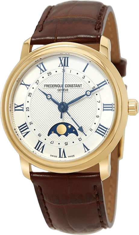 Frederique Constant,Other 40mm,40mm,Stainless Steel,Silver,Automatic,38hours,In-house Caliber,FC,FC-330MC4P5