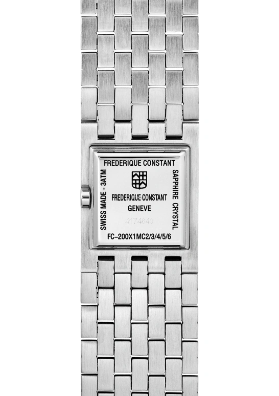 康斯登,经典 25.70x20毫米,25.70x20毫米,不锈钢,白色,石英,自制机芯,蓝宝石,FC,FC-200WR1MC6B