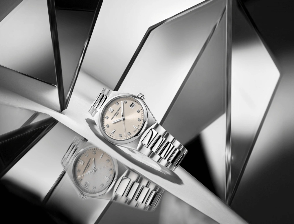 Frederique Constant,Highlife 31mm,31mm,Stainless Steel,Cream,Quartz,Day,In-house Caliber,FC,FC-240BGD2NH6B