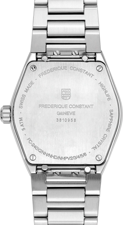 Frederique Constant,Highlife 31mm,31mm,Stainless Steel,Blue,Quartz,Day,In-house Caliber,FC,FC-240ND2NH26B