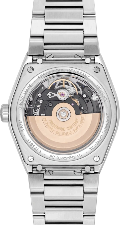 Frederique Constant,Other 39mm,39mm,Stainless Steel,Black,Skeleton,Automatic,Sapphire,Crystal Glass,Round,FC,FC-310BSKT3NH6B