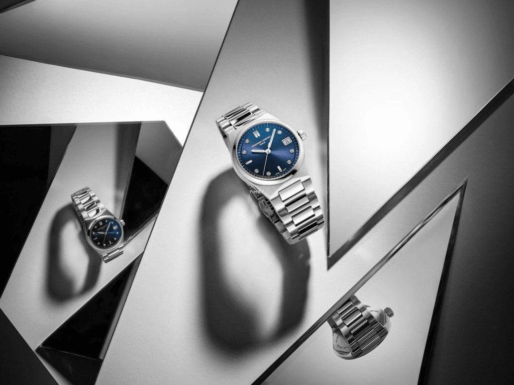 Frederique Constant,Highlife 31mm,31mm,Stainless Steel,Blue,Quartz,Day,In-house Caliber,FC,FC-240ND2NH26B