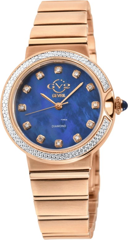 雪飞表,Sorrento 33毫米,33毫米,不锈钢,蓝色,石英,蓝宝石,圆形,12446B