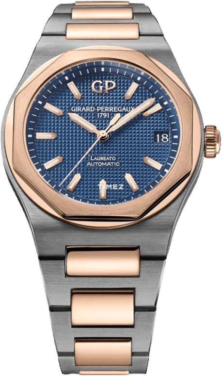 TIMEZ Girard-Perregaux Laureato 42mm 81010-26-183426A Features|Prices ...