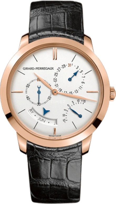 TIMEZ Girard-Perregaux 1966 40mm 49538-52-131-BK6A Features|Prices ...