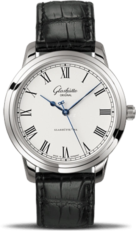 Glashütte Original,Senator 40mm,40mm,Stainless Steel,Silver,Automatic,40hours,In-house Caliber,1,1-39-59-01-02-04