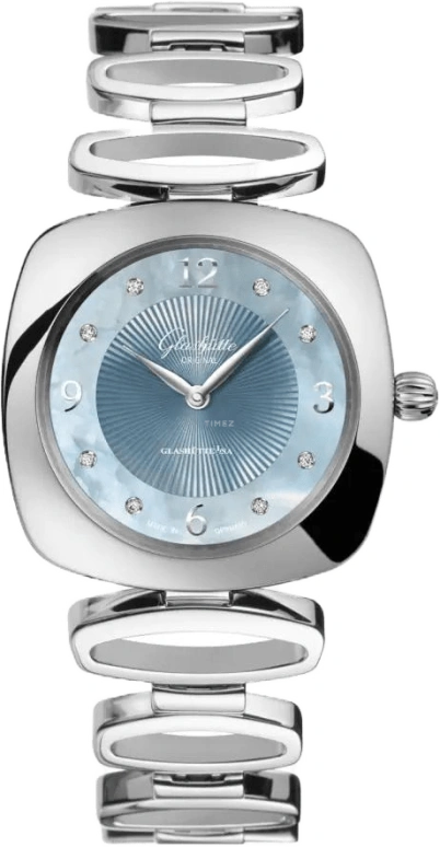 Glashütte Original,Pavonina 7.50mm,7.50mm,Stainless Steel,Blue,Quartz,Day,35712hours,1,1-03-02-06-12-14