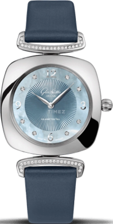 Glashütte Original,Pavonina 7.50mm,7.50mm,Stainless Steel,Blue,Quartz,Day,35712hours,1,1-03-02-06-12-34