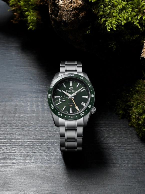 Grand Seiko,Sport 40.50mm,40.50mm,Stainless Steel,Zirconium,Ceramic,Green,Spring Drive,Day,Dule Time,SBGE257G