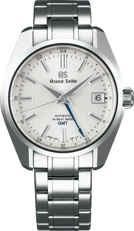 Grand Seiko,Mechanical 40mm,40mm,Stainless Steel,White,Automatic,Day,Dule Time,SBGJ201G