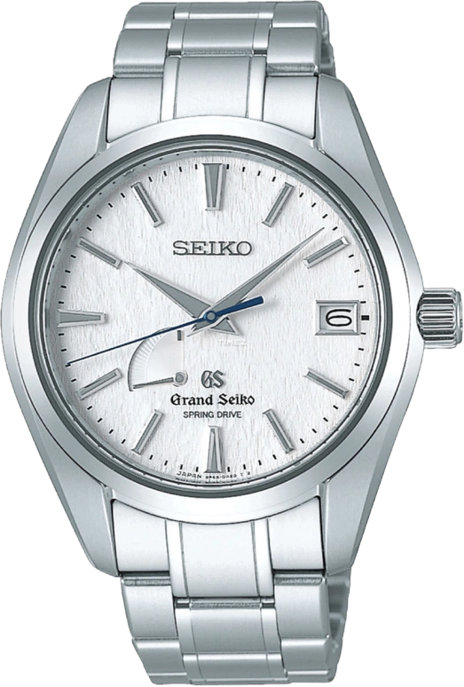 冠蓝狮,Grand Seiko 41毫米,41毫米,钛合金,银白色,Spring Drive,日历,动力储存指示,防磁,SBGA011G