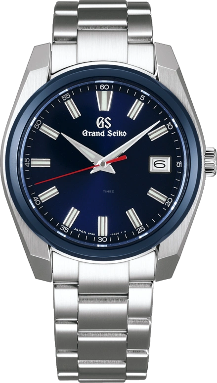 Grand Seiko,Sport 40mm,40mm,Stainless Steel,Blue,Quartz,Day,In-house Caliber,SBGP015G