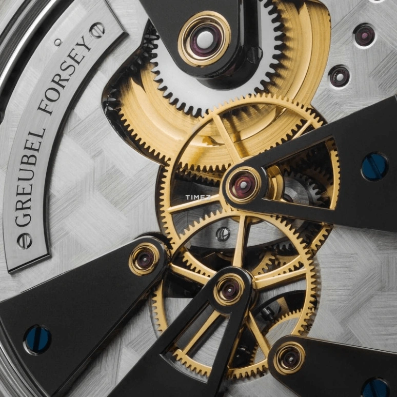 Greubel Forsey,Collection 43.50mm,43.50mm,White Gold,Beige,Handwound,Tourbillon,Sapphire,Crystal Glass,HAND MADE 1