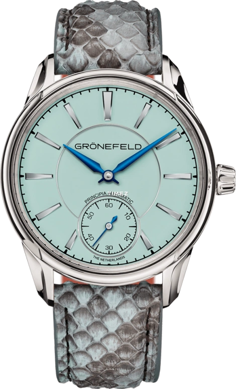 Grönefeld 1941 Principia 1941 Principia Automatic Turquoise Dial ST
