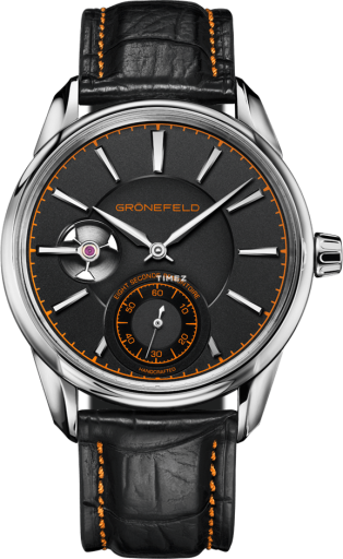 Grönefeld 1941恒定动力 1941 Remontoire Constant Force Black Dial ST