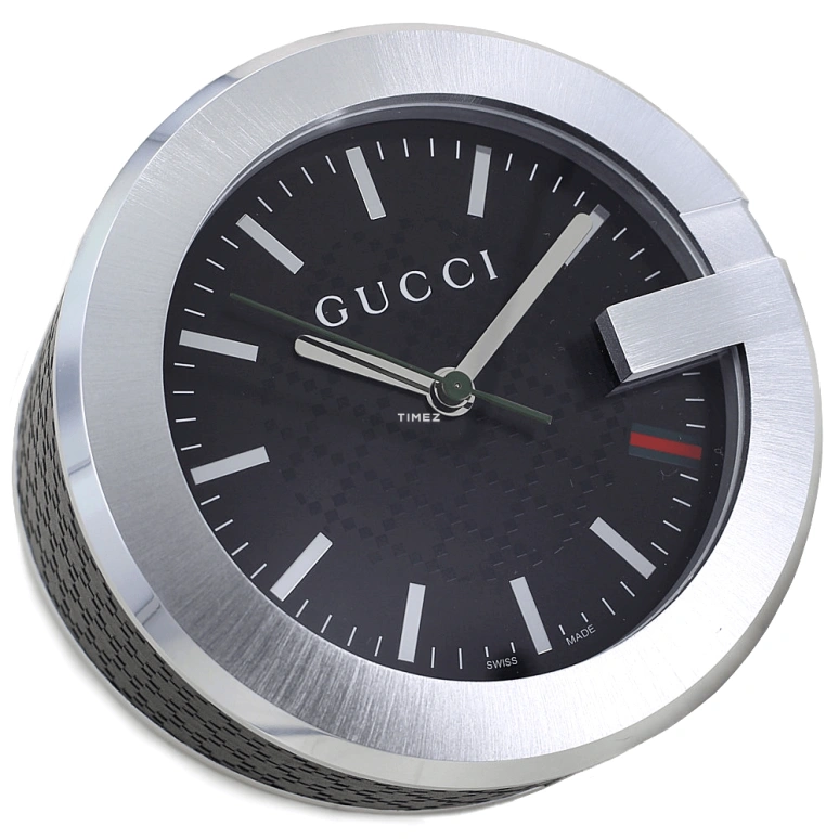 古驰,Gucci 100毫米,100毫米,不锈钢,黑色,石英,蓝宝石,圆形,YC210006