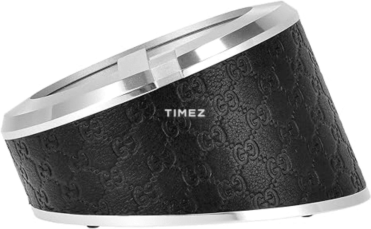 古驰,Gucci 100毫米,100毫米,不锈钢,黑色,石英,蓝宝石,圆形,YC210008