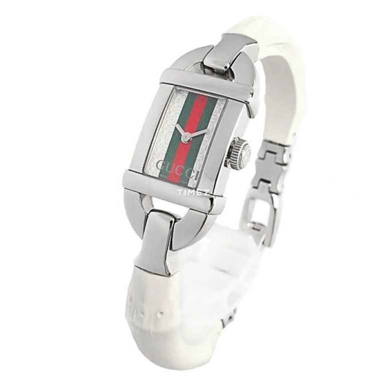 GUCCI,Gucci 16x36mm,16x36mm,Stainless Steel,Multi-Color,Quartz,Sapphire,Crystal Glass,Square,YA068554