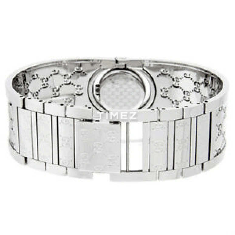 GUCCI,Twirl 16.80mm,16.80mm,Stainless Steel,Coffee,Brown,Quartz,Sapphire,Crystal Glass,Round,166619 I16G0 8169