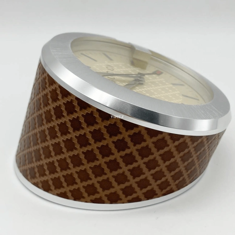 古驰,Gucci 100毫米,100毫米,不锈钢,米黄色,石英,蓝宝石,圆形,YC210005