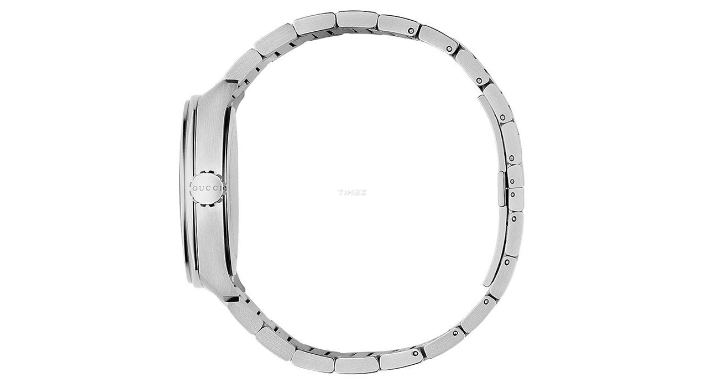GUCCI,GG2570 44mm,44mm,Stainless Steel,Black,Quartz,Day,Sapphire,YA142201