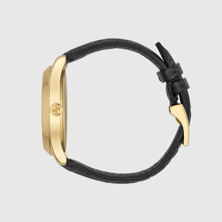 GUCCI,Gucci 38mm,38mm,Stainless Steel,Black,Quartz,Sapphire,Crystal Glass,Round,561376 IAMB0 8757