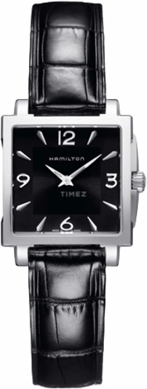 Hamilton,Jazzmaster 29mm,29mm,Stainless Steel,Black,Quartz,26280hours,Sapphire,Crystal Glass,H32251735