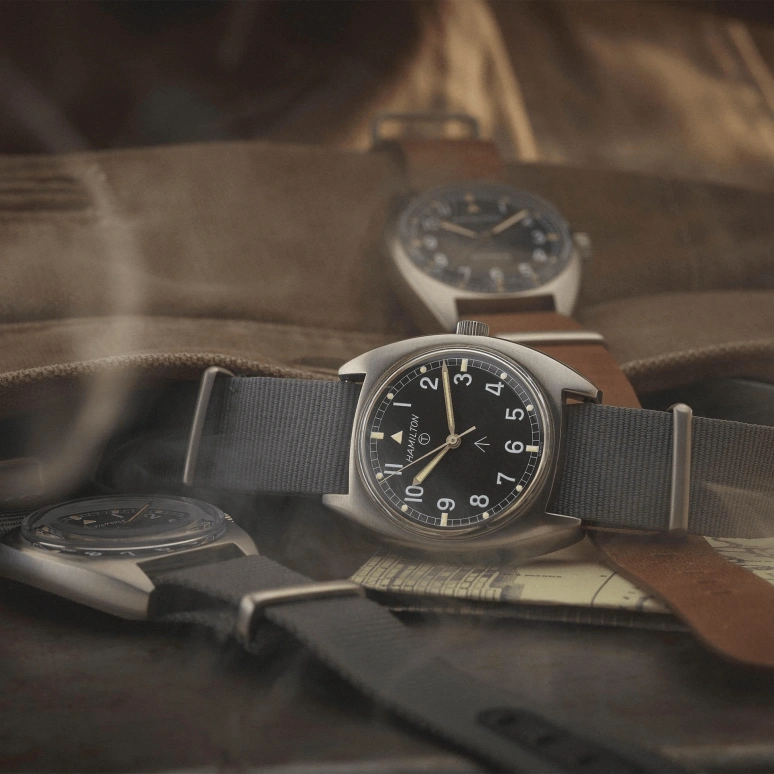 Hamilton,Khaki Aviation 35mm,35mm,Stainless Steel,Black,Handwound,Day,80hours,H76419531